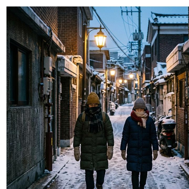韓國1月天氣與穿搭：首爾平均氣溫-1.9℃，1月會下雪嗎？